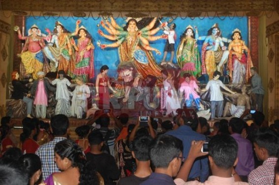 Power cut hits Puja days Power cut hits Puja days